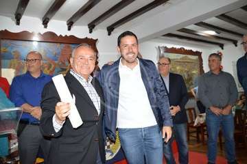 Entrega del título de honor a diez socios de El Casino de Telde (Foto TA)